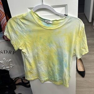 Agolde tie dye Linda Tee xs